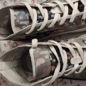 Dior White Sneakers Low-Top Athletic Style